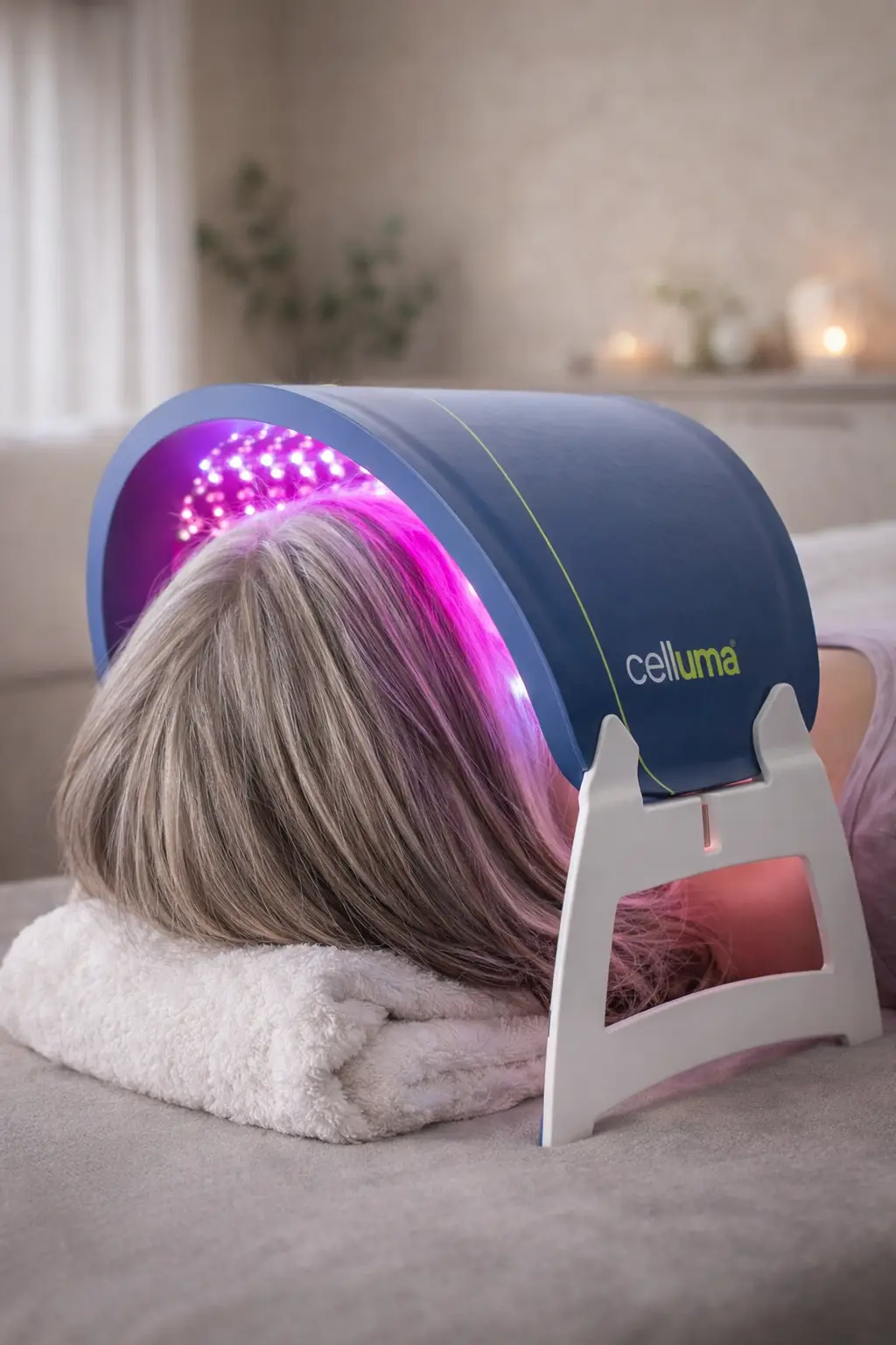 LED light therapy treatment in Magnolia TX to improve skin clarity and reduce inflammation