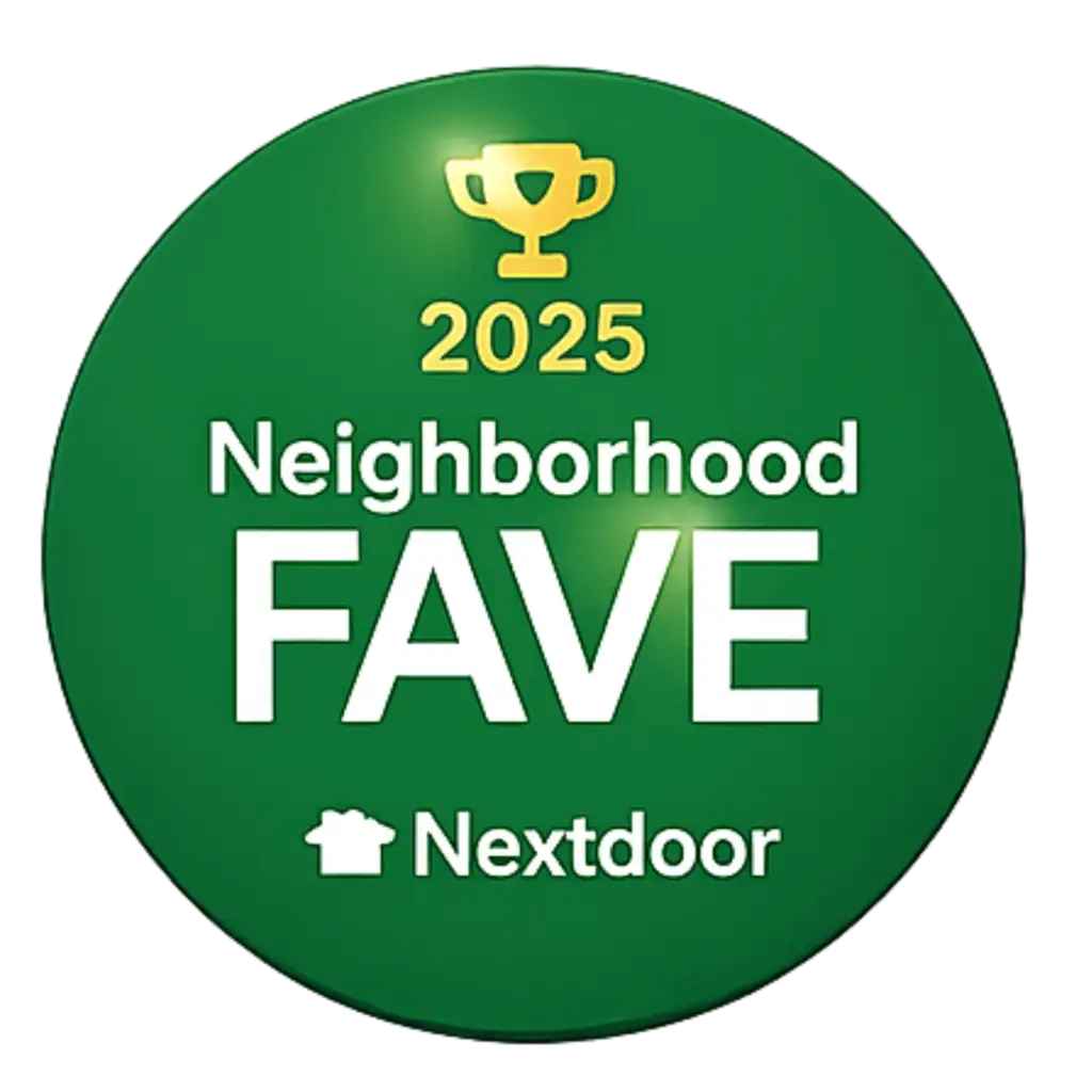 2025 Neighborhood Fave award on Nextdoor for local med spa services